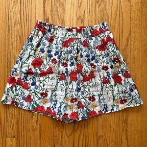 & Other Stories Loose Floral Shorts
